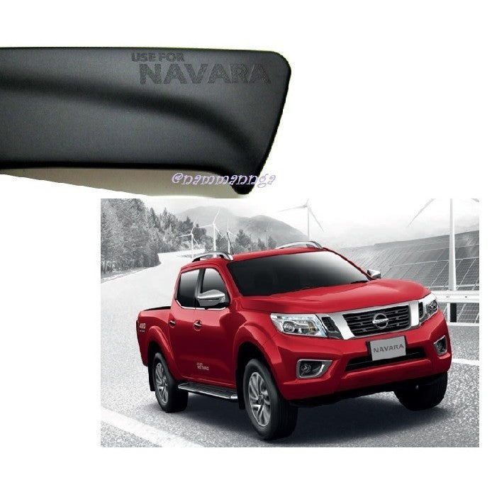 เบ้ารองมือเปิด 1ชุด Nissan Navara NP300 2014-2020 ดำด้าน นิสสัน นาวาร่า ถาดรองมือเปิดประตู ครอบมือจับประตู เบ้ากันรอย - Image 2