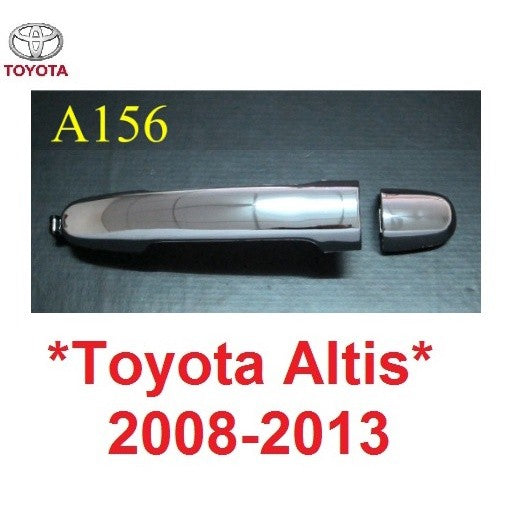 มือเปิดประตู ไม่มีรู Toyota ALTIS VIOS 2008 - 2013 โตโยต้า อัลติส ยาริส Yaris มือเปิดนอก มือดึง มือเปิดประตูหน้า ประตู