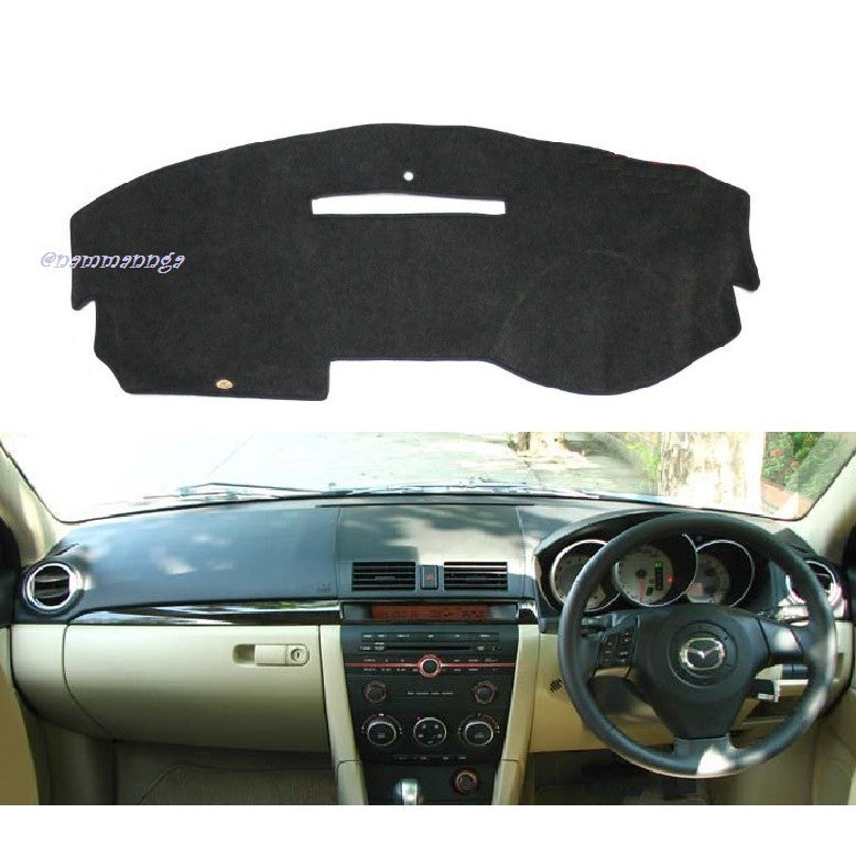 Mazda3 พรมปูคอนโซล 2004 2005 - 2009 2010 เก๋ง มาสด้า 3 เก่า พรมหน้ารถ แผงหน้า คอนโซน พรมหน้าปัด รถยนต์ พรมในรถ Mazda 3 - Image 2