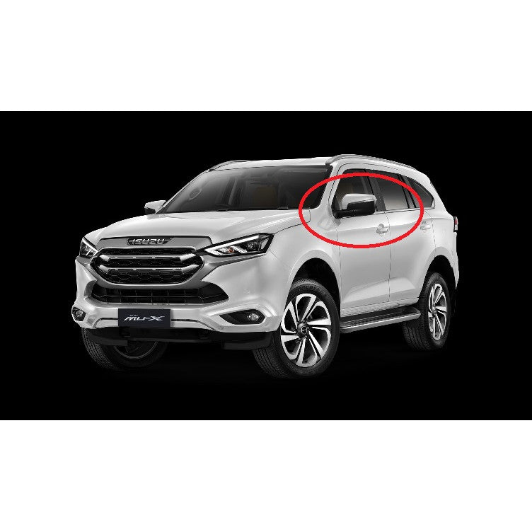 เบ้ากันรอย Isuzu mu x MU-X 2020 2021- 2023 อีซูซุ มิวเอ็กซ์ โลโก้แดง ถาดรองมือเปิดประตู เบ้ามือจับประตู เบ้ารองมือเปิด - Image 4