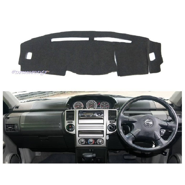 พรมหน้ารถNissan X-Trail 2004 - 2008 นิสสัน พรมปูแผงหน้าปัด x trail เอ็กซ์เทรล xtrail 2006 พรมปูคอนโซลหน้ารถ - Image 2