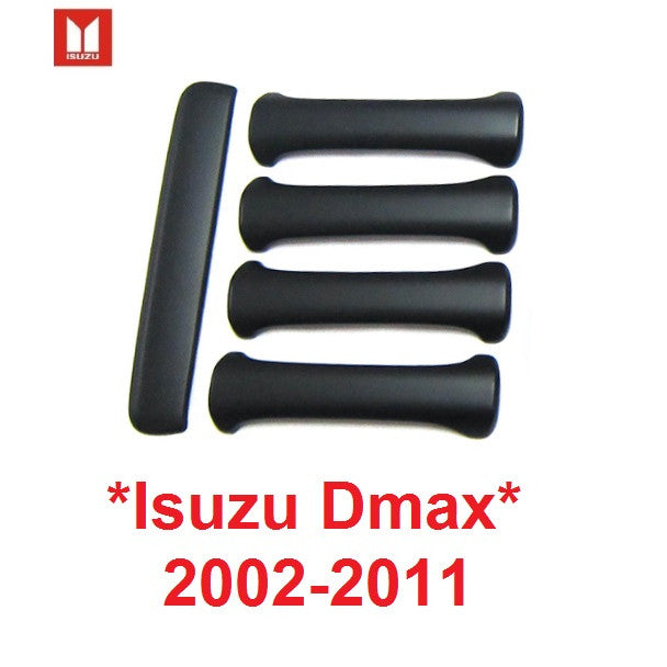 ครอบมือเปิด 1ชุด Isuzu Dmax 2002 2003 - 2011 ดำด้าน อีซูซุ ดีแม็ค ดีแม็กซ์ เชฟโรเลต โคโลราโด้ Colorado ครอบมือเปิดท้าย
