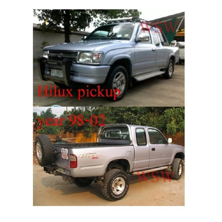 ศูนย์แท้ คู่หลัง คู่หน้า รุ่นยกสูง TOYOTA TIGER 1998 - 2001 ยางบังโคลน โตโยต้า ไทเกอร์ ยางกันโคลน กันโคลน บังโคลน 4WD - Image 6