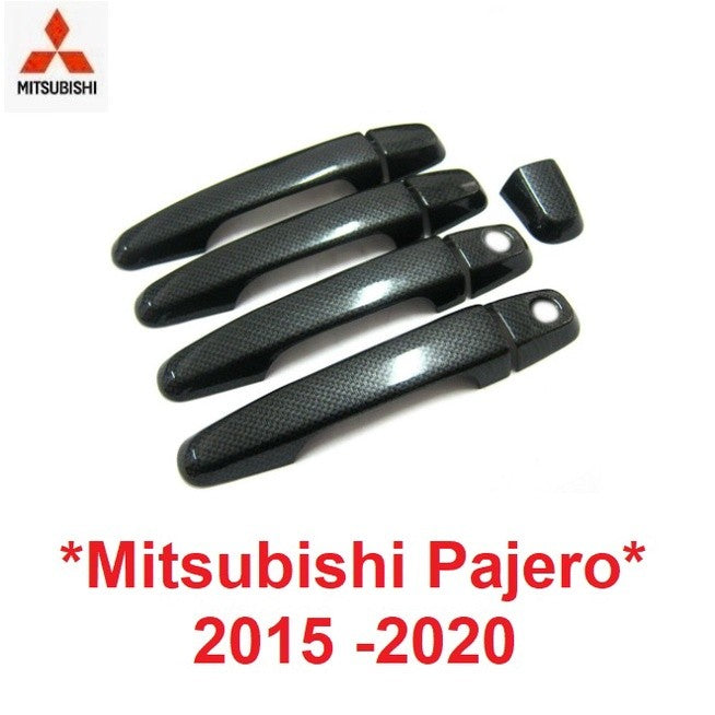 รองtop ครอบมือจับประตู MITSUBISHI PAJERO 2015 - 2020 2021 มิตซูบิชิ ปาเจโร ครอบมือดึงประตู ครอบมือเปิด ครอบมือเปิดประตู