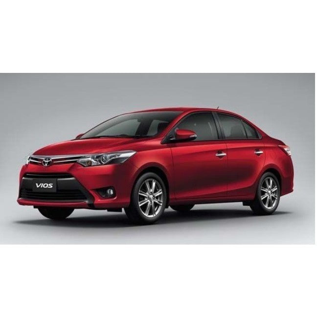 สีดำด้าน ครอบมือจับประตู TOYOTA VIOS 2013 - 2019 โตโยต้า วีออส ครอบมือดึง ครอบมือเปิดประตู ครอบมือจับ ครอบมือเปิด - Image 3