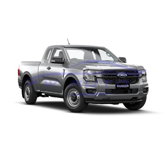 ลายเคฟล่า เบ้ากันรอยประตู Ford Ranger 2022 2023 ฟอร์ด เรนเจอร์ ถ้วยมือเปิด เบ้ารองมือเปิด ถาดรองมือเปิดประตู - Image 4