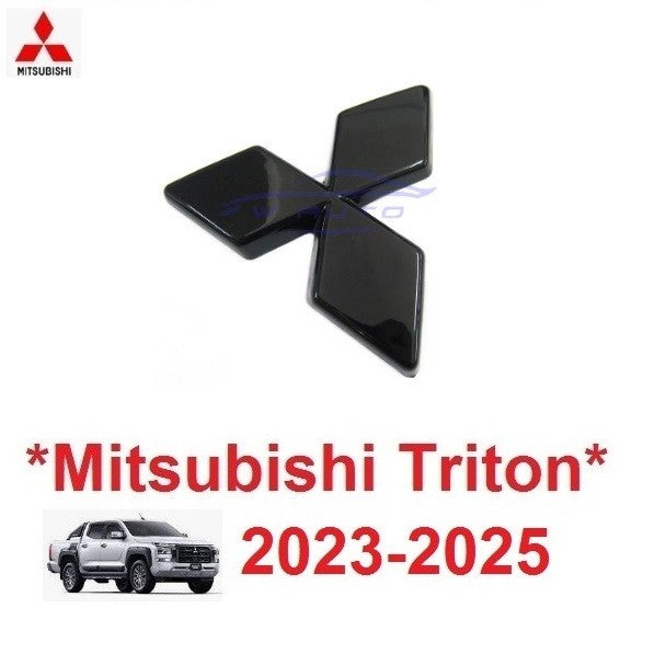 โลโก้ ติดกระจังหน้า สามเหลี่ยม MITSUBISHI Triton 2023 2024 2025 มิตซูบิชิ ไทรทัน LOGO กระจังหน้า สัญลักษณ์ - Image 12