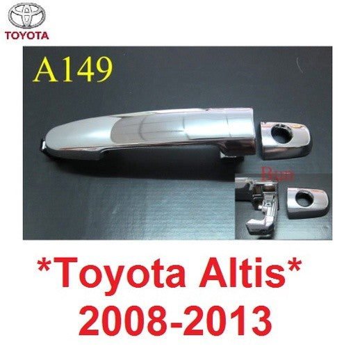 มือเปิดประตู มีรูกุญแจ Toyota Altis 2008 - 2013 โตโยต้า อัลติส ยาริส Yaris มือเปิดนอก มือดึง มือเปิดประตูหน้า VIOS