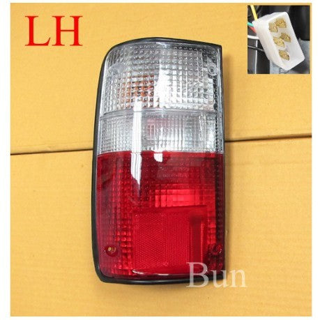 สองสี ไฟท้าย TOYOTA HILUX MIGHTY-X RN85 LN106 MK3 1989 - 1997 โตโยต้า ไมตี้เอ็กซ์ ไฟท้ายรถ ไฟหลังกระบะ ไฟ แต่งไฟ อะไหล่ - Image 4