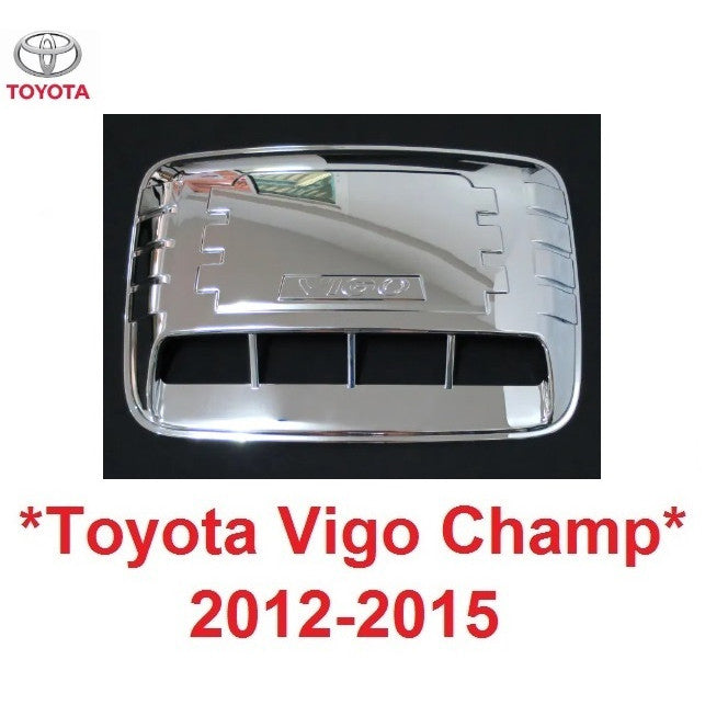 สีชุบโครเมี่ยม ครอบจมูก Toyota Vigo Champ 2012 - 2015 ครอบช่องลม ครอบสคูป โตโยต้า วีโก้ แชมป์ ครอบสคู๊ป