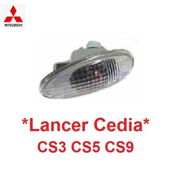 มิตซูบิชิ ไฟแก้ม แลนเซอร์ ซีเดีย Mitsubishi Lancer Cedia CS3 CS5 CS9 เลนส์ใส ไฟเลี้ยวแก้ม Cedia AA ไฟเลี้ยวข้าง ไฟ - Image 6