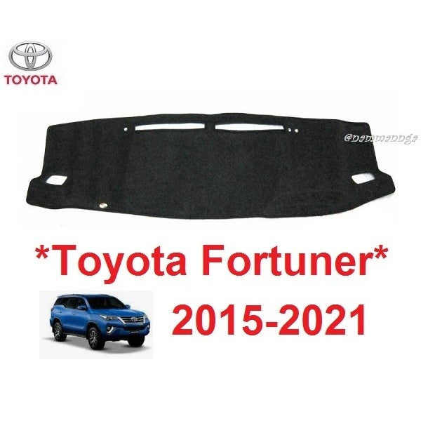พรมหน้ารถ Toyota Fortuner 2015 2016 2017 2018 2019 - 2021 โตโยต้า ฟอร์จูเนอร์ คอนโซล พรมแผงหน้าปัด พรมปูคอนโซลหน้ารถ