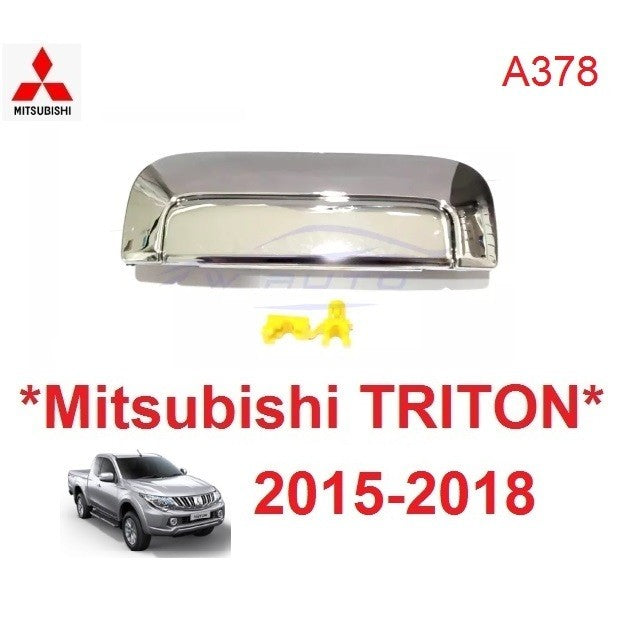 มือเปิดท้าย กระบะ MITSUBISHI TRITON 2015 - 2018 ชุบโครเมี่ยม มิตซูบิชิ ไทรทัน ฝาท้าย มือดึงท้ายกระบะ ที่เปิดท้าย มือเปิด - Image 7