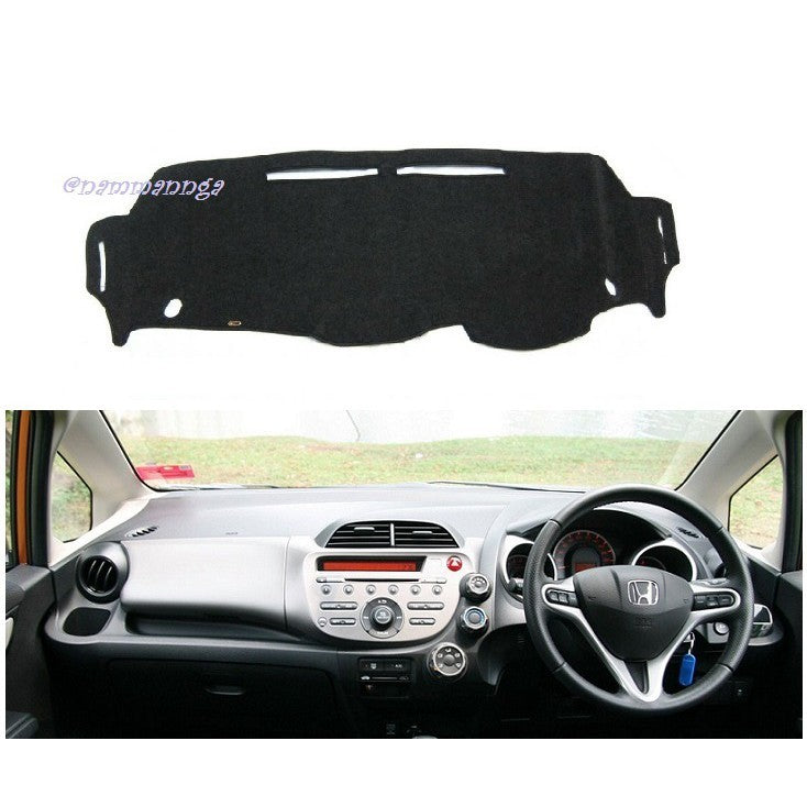 พรมปูคอนโซล พรมหน้ารถ Honda Jazz GE 2008 - 2013 ฮอนด้า แจ๊ส พรมปูแผงหน้าปัด พรมคอนโซล พรมหน้าปัด พรมปูหน้ารถ 2009 - Image 2