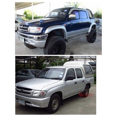 ที่รับตัวล็อคประตู TOYOTA HILUX D4D LN147 LN167 1997 - 2005 โตโยต้า ไฮลักซ์ ไทเกอร์ ตัวเกี่ยว ประตู แป้นรับกลอนประตู - Image 4