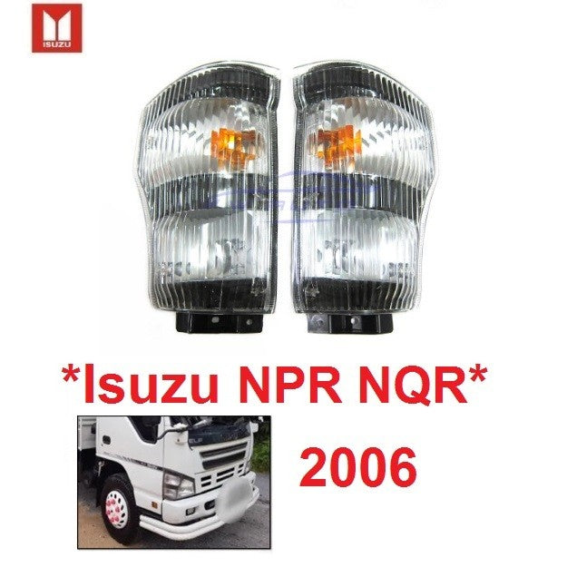 ไฟมุม ไม่รวมขั้วหลอด ISUZU NPR 2006 เอ็นพีอาร์ NQR 70 NHR ELF 175 เสื้อ ไฟเลี้ยว รถบรรทุก หกล้อ ฟหรี่มุม อีซูซุ - Image 7