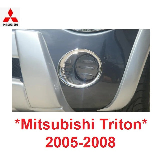 ครอบไฟตัดหมอก MITSUBISHI TRITON 2005 2006 2007 2008 มิตซูบิชิ ไทรทัน ไตรตัน ครอบสปอตไลท์ ครอบสปอร์ตไลท์
