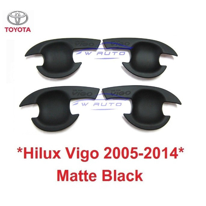 เบ้ากันรอย Vigo 2005 - 2014 โตโยต้า วีโก้ ถาดรองมือเปิดประตู เบ้ามือจับประตู เบ้ามือ Toyota Hilux เบ้ารองมือเปิด รถกระบะ