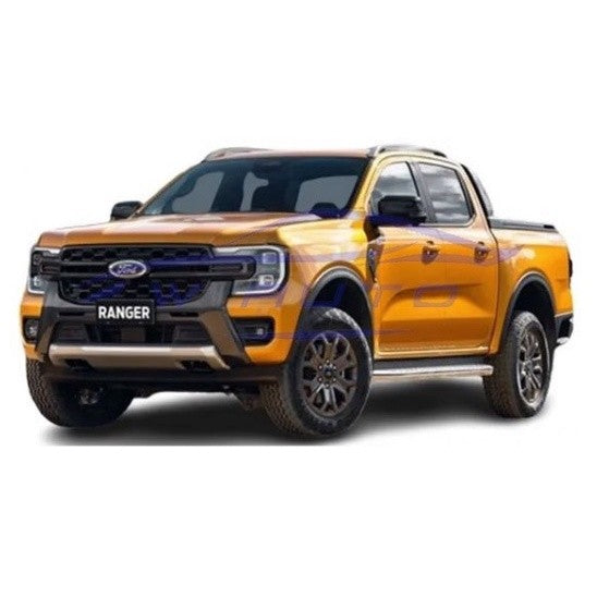 รุ่นTOP ครอบมือเปิดประตู ฟอร์ด เรนเจอร์ 2022 2023 Ford Ranger WT SPORT XLT ครอบมือดึงประตู ครอบมือจับประตู สีดำด้าน - Image 3