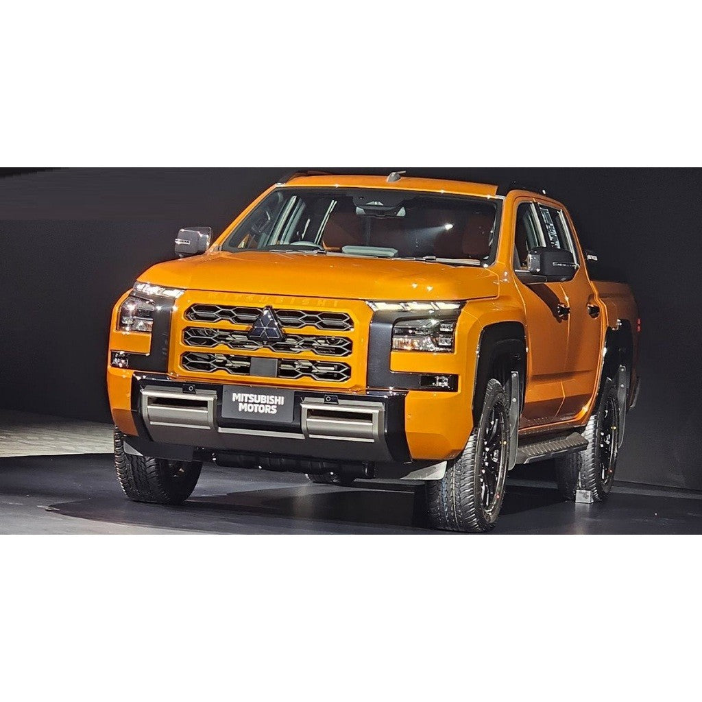 ชายบันไดประตู Mitsubishi Triton 2023 2024 2025 มิตซูบิชิ ไทรทัน 4ประตู คิ้วกันรอยขอบประตู ชายบันได สคัพเพลท ของแต่ง - Image 6
