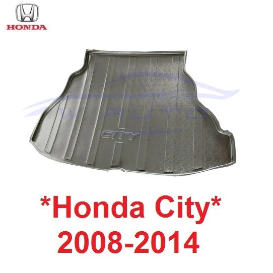 ถาดวางของ ท้ายรถ Honda City 2008 - 2013 ท้ายรถยนต์ ฮอนด้า ซิตี้ สัมภาระ รอง ที่วางของ แผ่น พลาสติก กันน้ำ กันเปื้อน