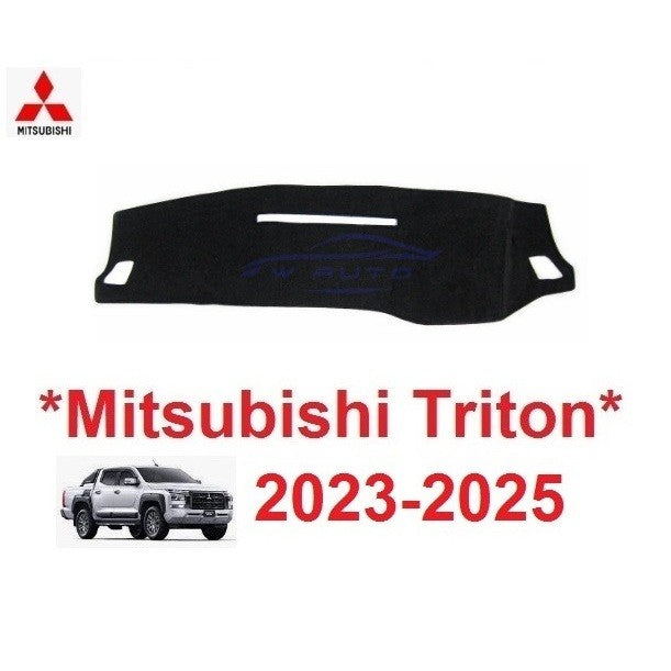 พรมคอนโซล Mitsubishi Triton 2024 2025 2026 พรมปูคอนโซลหน้ารถ มิตซูบิชิ ไทรทัน แผงหน้าปัด พรมหน้ารถ