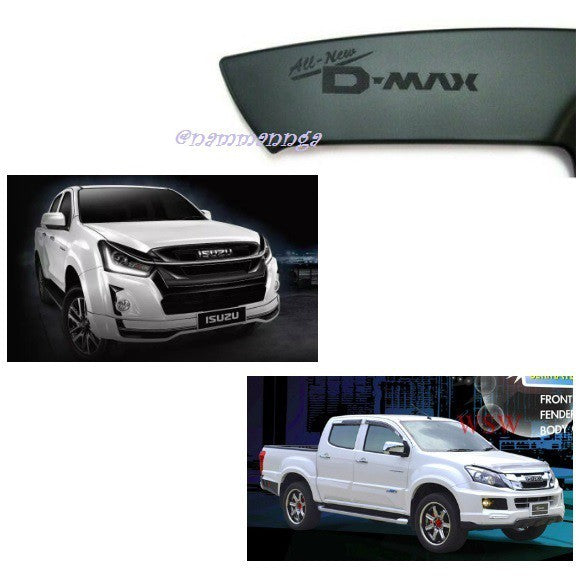 สีดำด้าน เบ้ากันรอย Isuzu DMAX D-Max Stealth 2012 - 2019 อีซูซุ ดีแม็ค เบ้ามือจับประตู เบ้ามือเปิด ถาดรองมือเปิดประตู - Image 3