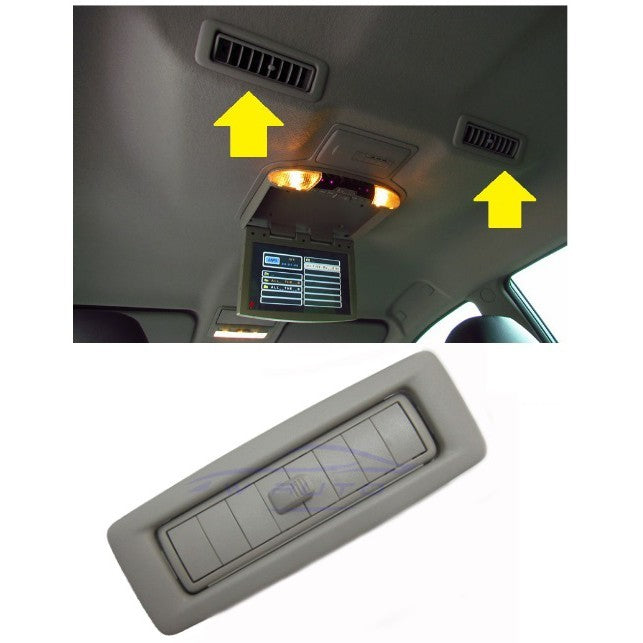 ช่องแอร์ แท้ศูนย์ MITSUBISHI PAJERO SPORT 2008 - 2021 มิตซูบิชิ ปาเจโร ช่อง ปรับแอร์ แอร์ห้องโดยสาร แอร์ หลังคา 2019 - Image 2
