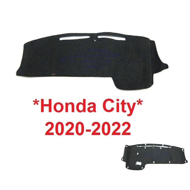 พรม ปูคอนโซล หน้ารถ Honda City 2020 2021 2022 2023 ฮอนด้า ซิตี้ พรมปูแผงหน้าปัด พรมหน้ารถ พรมในรถ - Image 2