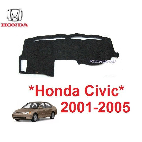 พรมปูหน้ารถ Honda Civic ES 2002 - 2005 ฮอนด้า ซีวิค พรมปูคอนโซลหน้ารถ พรมปูแผงหน้าปัด พรมคอนโซล พรมในรถยนต์ พรมหน้าปัดรถ