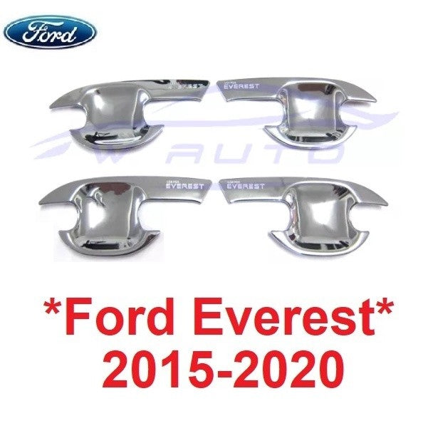 เบ้ามือจับประตู Ford Everest 2015 - 2021 เบ้ารองมือเปิด ฟอร์ด เอเวอร์เรส ถาดรองมือเปิดประตู ถ้วยรองมือเปิด เบ้ามือ