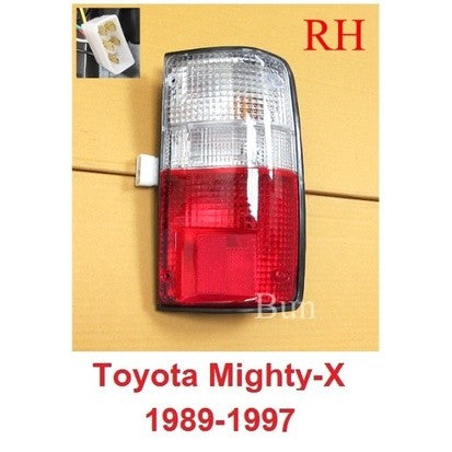 สองสี ไฟท้าย TOYOTA HILUX MIGHTY-X RN85 LN106 MK3 1989 - 1997 โตโยต้า ไมตี้เอ็กซ์ ไฟท้ายรถ ไฟหลังกระบะ ไฟ แต่งไฟ อะไหล่ - Image 10