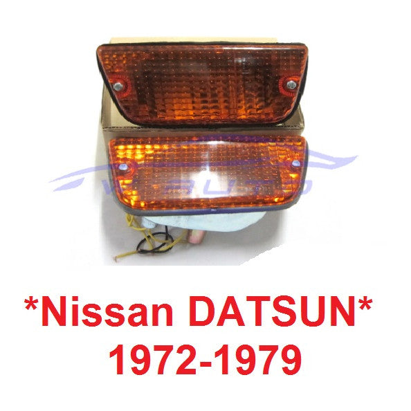 ไฟกันในชน Nissan Datsun 620 ปี 1972 1973 - 1979 นิสสัน ดัทสัน ไฟหรี 1974 1975 1976 1977 1978 ไฟกันชน ไฟตัดหมอก
