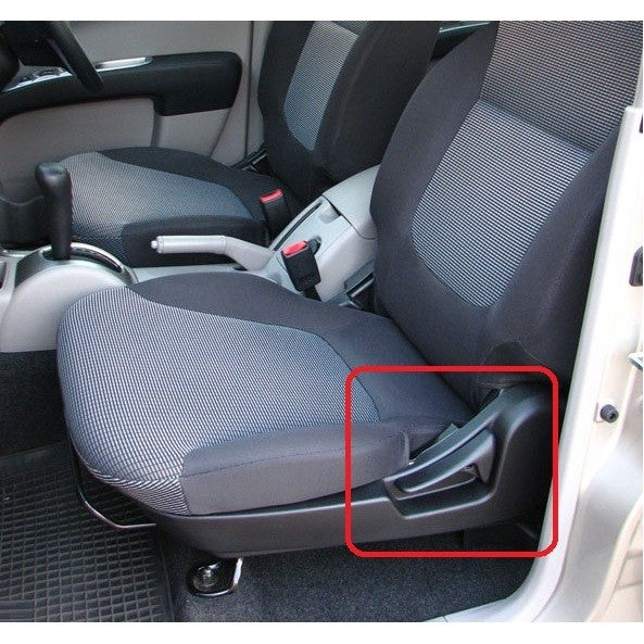 งานเทียบ มือปรับเบาะ MITSUBISHI TRITON 2005 - 2014 ปาเจ่โร 2008 - 2014 ที่เอนเบาะ สีดำ ที่ปรับเบาะ คันโยก PAJERO ไทรทัน - Image 2