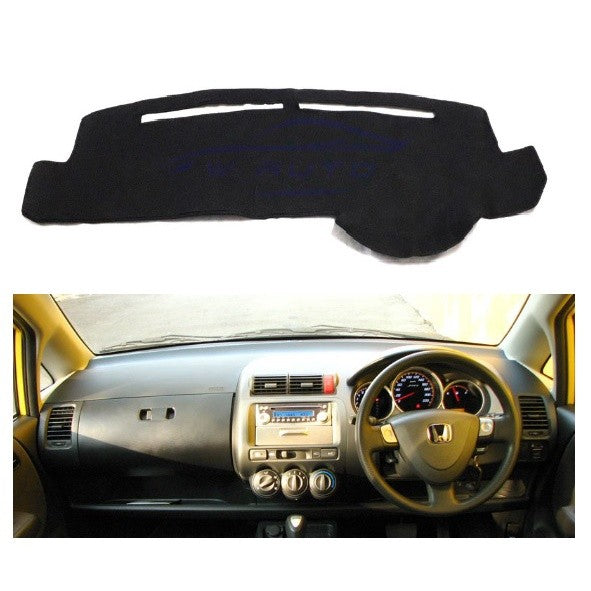 พรมปูแผงหน้าปัด Honda Jazz 2001 - 2007 ฮอนด้า แจ๊ส พรมหน้ารถ พรมคอนโซล พรม พรมปูคอนโซลหน้ารถเก๋ง 2005 พรมปูคอนโซลหน้ารถ - Image 2