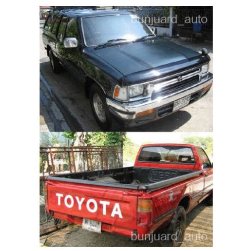 หูช้าง TOYOTA MIGHTY-X ไมตี้เอ็ก 1989-1997 โตโยต้า MTX ไมตี้ พลาสติก ปิดมุมกระจกมองข้าง แผ่นปิด พลาสติกสามเหลี่ย - Image 3