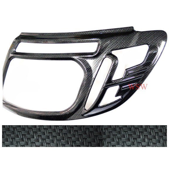 ลายเคฟล่า ครอบไฟหน้า FORD RANGER PX T6 2012 2013 2014 2015 ฟอร์ด เรนเจอร์ ครอบไฟหน้ารถยนต์ แต่งไฟ คาร์บอน ไฟ - Image 2