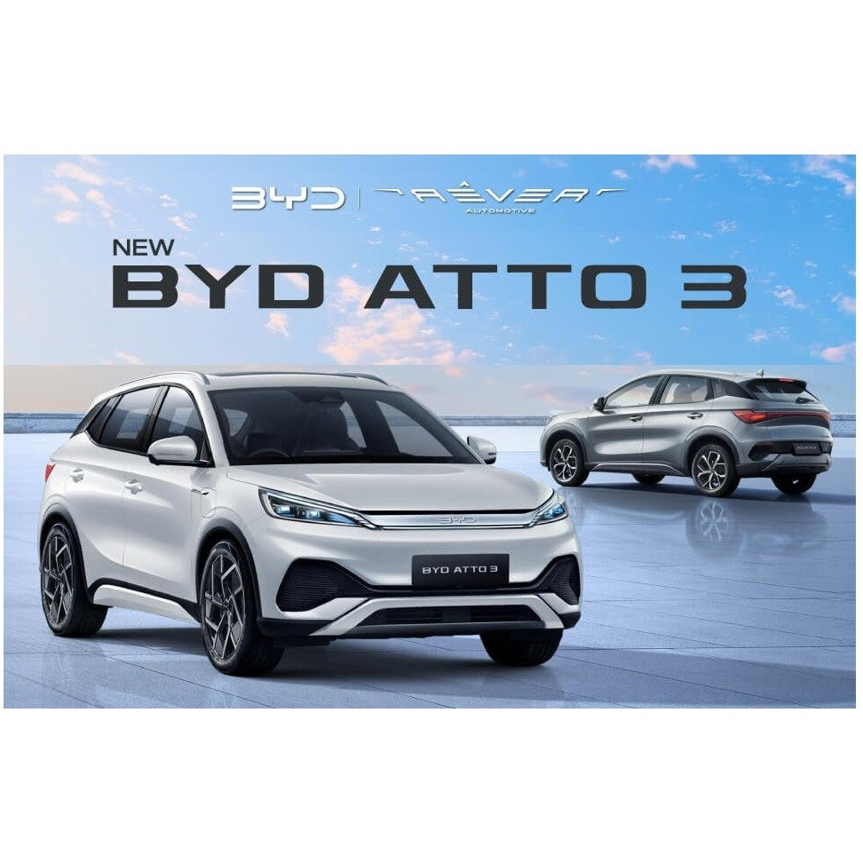 ครอบมือจับประตู ลายเคฟล่า BYD ATTO 3 ATTO3 2022 - 2025 ใส่ร่วมกันได้ บีวายดี ออตโต้ ครอบมือเปิดประตู ฝาครอบ มือจับประตู - Image 3