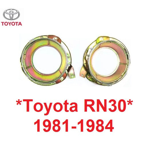 เบ้าไฟหน้า กลม โตโยต้า RN40 1981 1982 1983 1984  TOYOTA HILUX RN30 รถโบราณ กรอบไฟหน้า โคมไฟ เบ้าไฟหน้า ไฟหน้า