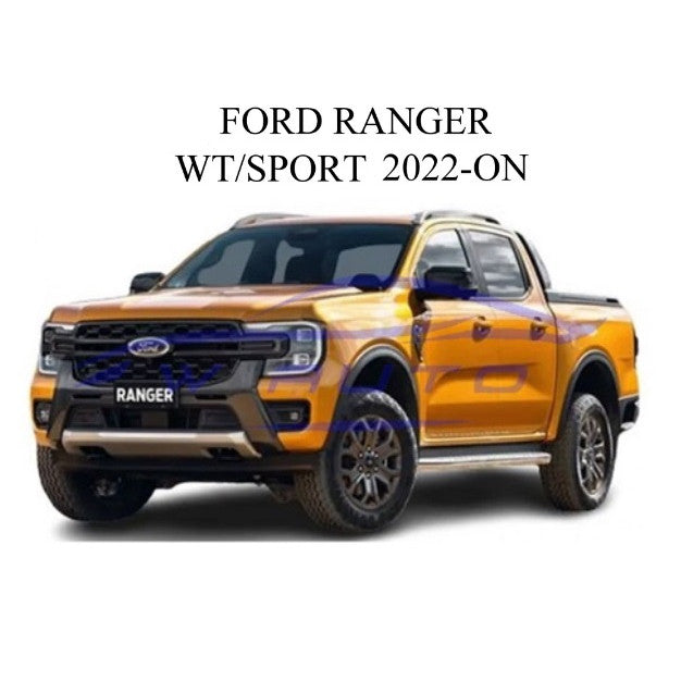 เทปแปะ ดำเงา ครอบกระจก ฟอร์ด เรนเจอร์ เอเวอเรส 2022 - 2024 ครอบ กระจกมองข้าง FORD RANGER RAPTOR EVEREST ฝาครอบ หูกระจก - Image 3