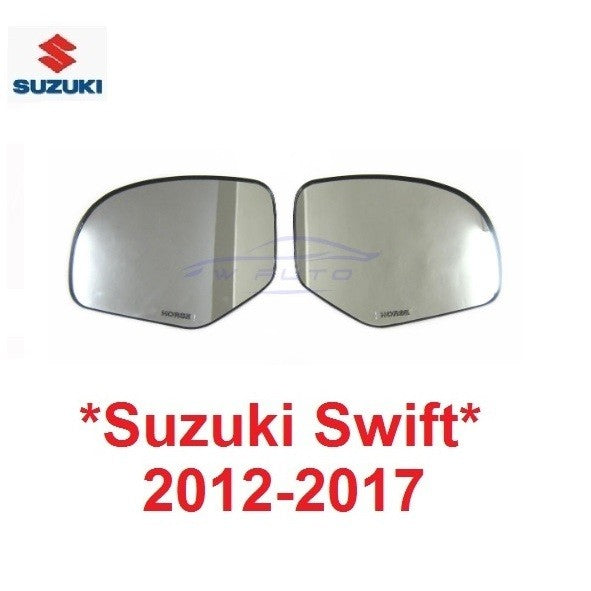 เนื้อกระจก มองข้าง Suzuki Swift 2012 - 2017 เลนส์กระจก ซูซูกิ สวิฟท์ กระจกมองข้าง 2018 กระจก - Image 8