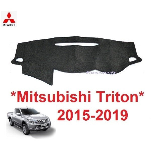 พรมปูคอนโซลหน้ารถ มิตซูบิชิ ไทรทัน 2015 2016 2017 2018 กระบะ Mitsubishi Triton พรม หน้ารถ แผงหน้าปัด คอนโซน