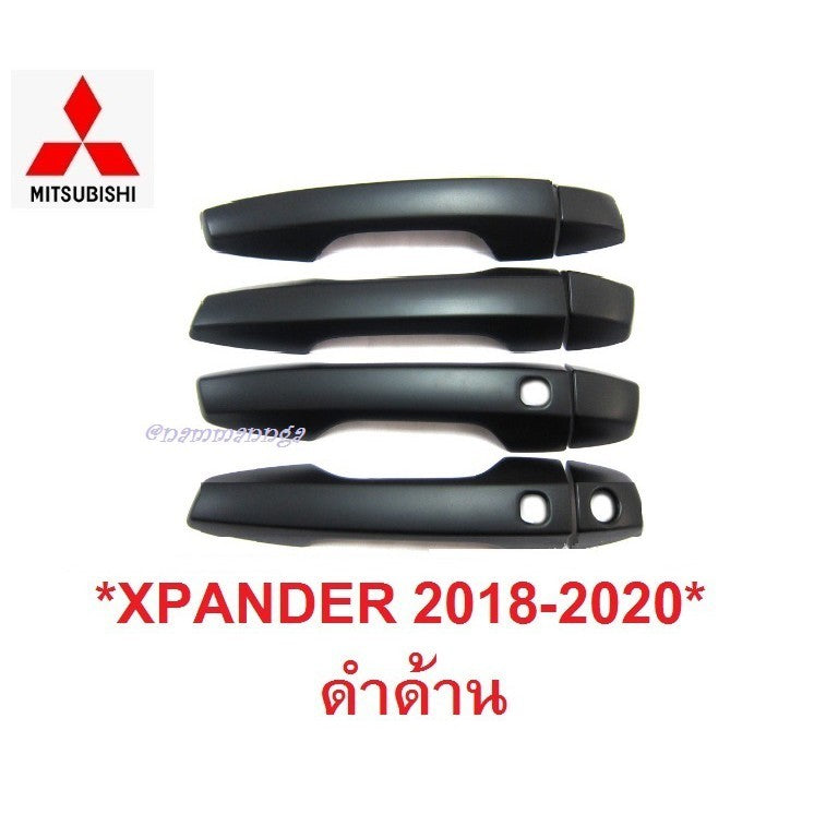 ตัวTOP ครอบมือจับประตู MITSUBISHI XPANDER 2018 - 2022 ดำด้าน มิตซูบิชิ เอ็กซ์แพนเดอร์ ครอบมือดึงประตู ครอบมือเปิดประตู
