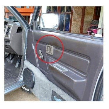 กรอบ เบ้ามือเปิดประตู อันใน NISSAN BIG-M D21 1986 -1997 เบ้ารองมือเปิด เบ้ามือ BIG M นิสสัน บิ๊กเอ็ม มือดึงประตู ขอบ - Image 2