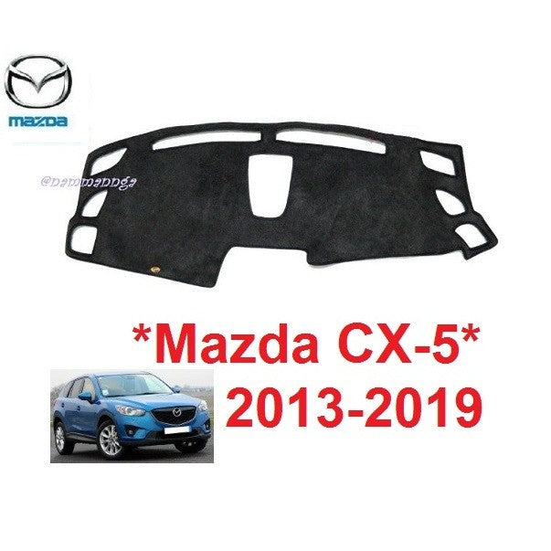 พรมหน้ารถ พรมปูคอนโซลหน้ารถ Mazda CX-5 2013 - 2018 2019 มาสด้า ซีเอ๊กซ์5 พรมแผงหน้าปัด พรม พรมคอนโซล คอนโซลหน้า พรมในรถ