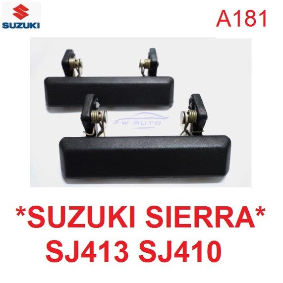 2อัน มือเปิดประตู นอก SUZUKI SIERRA SJ413 SJ410 MARUTI SAMURAI CARIBIAN มือเปิดนอก มือดึง มือเปิดประตูหน้า คาริเบี้ยน