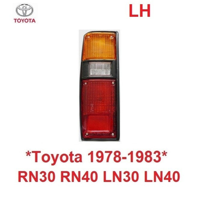 พร้อมขั้ว ไฟท้าย Toyota RN30 LN30 RN40 LN40 1978 1979 - 1983 ดวงไฟ โตโยต้า ม้ากระโดด ไฟ ไฟท้ายรถ - Image 6