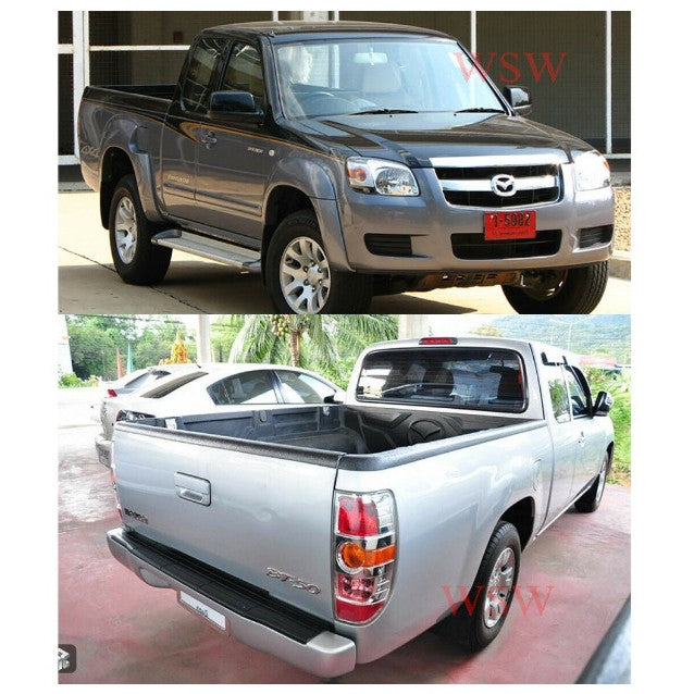 หน้าซ้าย มือเปิดนอก FORD Ranger 2006 - 2011 MAZDA BT50 ที่ดึงประตู ฟอร์ด เรนเจอร์ มือดึงประตู มาสด้า ดำเงา มือเปิดประตู - Image 4