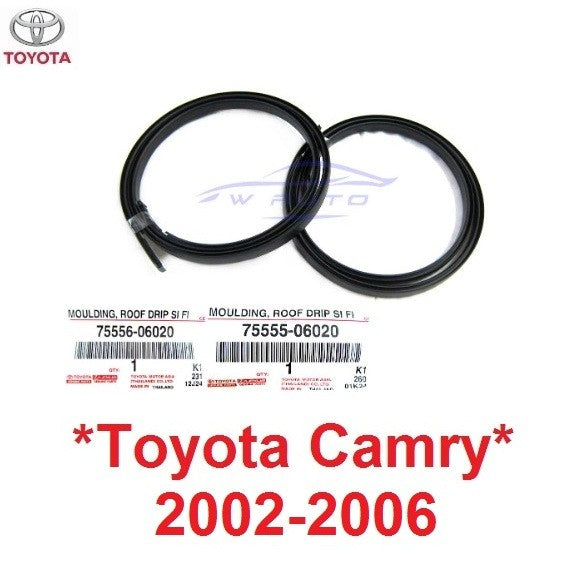 ยางรางน้ำหลังคา TOYOTA CAMRY โตโยต้า แคมรี่ 2003 - 2006 คิ้วรางน้ำ ACV30 ACV31 ยางรางน้ำ ยางหลังคา คิ้วหลังคา - Image 8