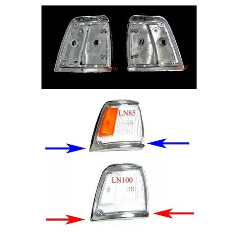 4x2 ใส ไฟมุม TOYOTA HILUX MIGHTY X LN100 2WD 1989 - 1995 โตโยต้า ไมตี้ เอ็กซ์ ไฟรถ เสื้อไฟเลี้ยว ไฟสัญญาณ PICKUP - Image 2